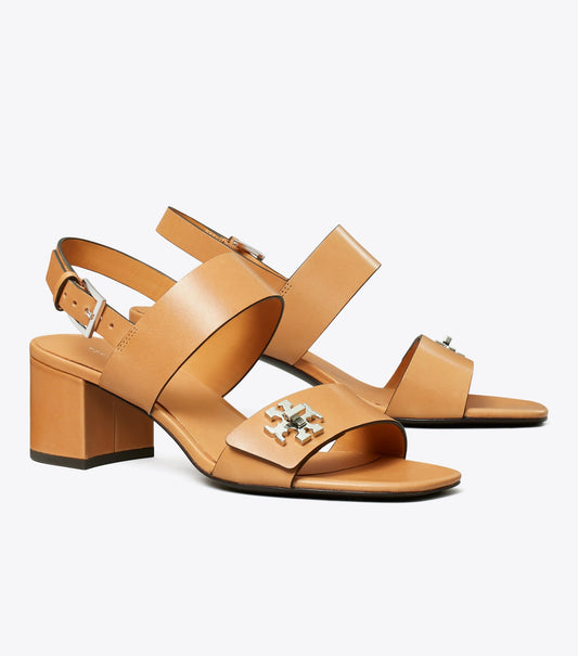 Turnlock Heeled Sandal
