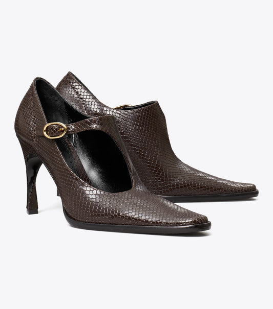 Twisted Heel Monk Strap